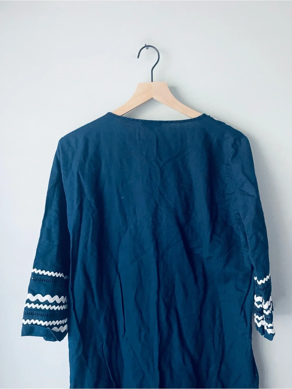 J. Crew Navy Swim Cover Dress